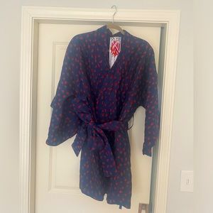 La Vie Style House Wrap Minidress